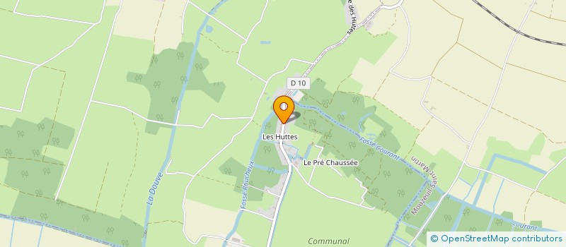 localisation de l'entreprise SCI OUVRARD  LE LANGON