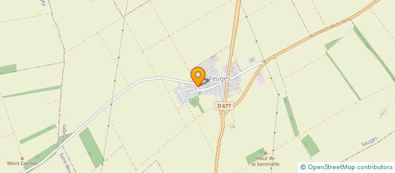 localisation de l'entreprise SCI OUVRE  FEUGES