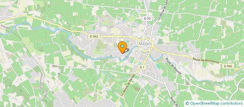 localisation de l'entreprise SCI OUXIMAU  MAZAN