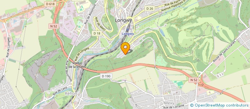 localisation de l'entreprise SCI OUZZAHI à LONGWY