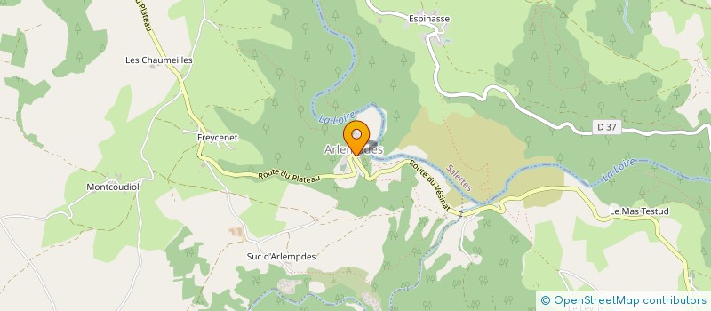 localisation de l'entreprise SCI OVE  ARLEMPDES