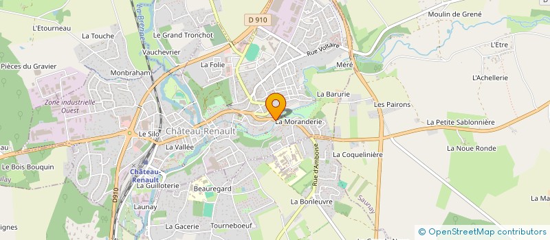 localisation de l'entreprise SCI OVELOC à CHATEAU-RENAULT