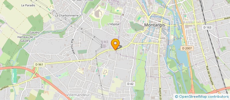 localisation de l'entreprise SCI OVEPI à VILLEMANDEUR