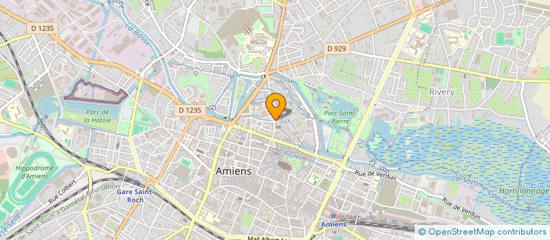 localisation de l'entreprise SCI OVER à AMIENS