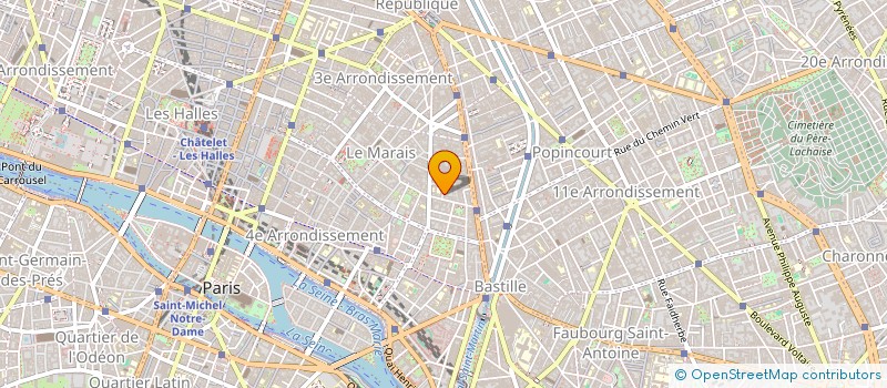 localisation de l'entreprise SCI OVERGILL  PARIS