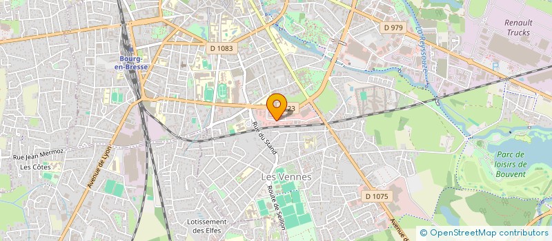 localisation de l'entreprise SCI OVERLORD  BOURG-EN-BRESSE