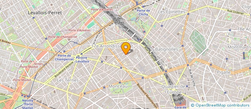 localisation de l'entreprise SCI OVILLE  PARIS