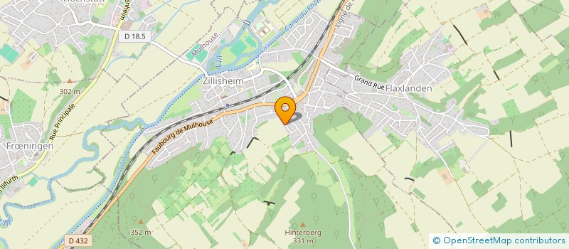 localisation de l'entreprise SCI OVR-INVEST  FRNINGEN