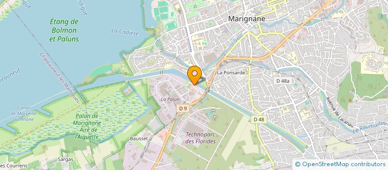 localisation de l'entreprise SCI OWEN  MARIGNANE