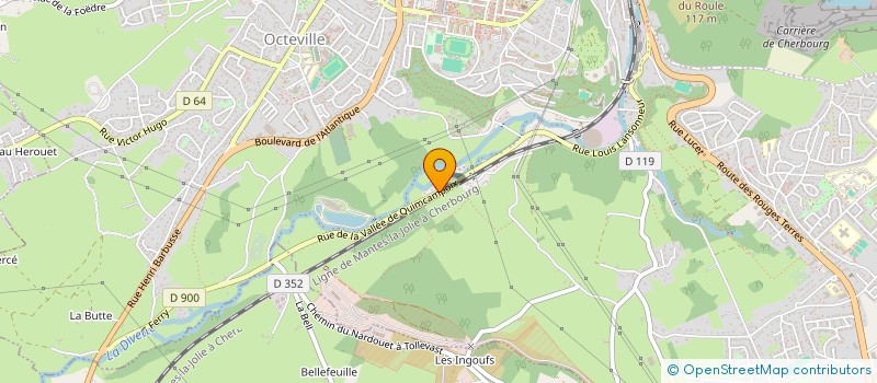 localisation de l'entreprise SCI OXALE à CHERBOURG-EN-COTENTIN