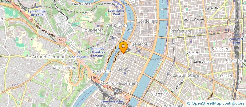 localisation de l'entreprise SCI OXALIS  LYON