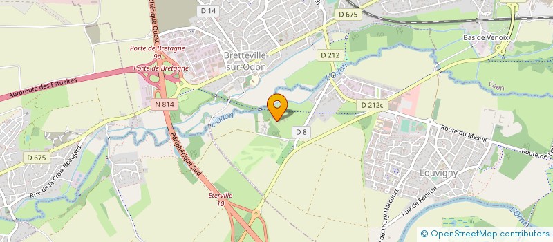 localisation de l'entreprise SCI OXER  LOUVIGNY