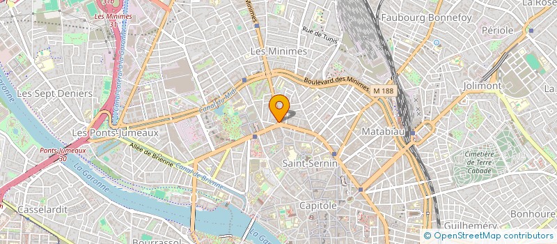 localisation de l'entreprise SCI OXFORD à TOULOUSE