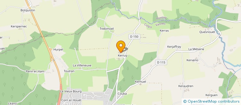 localisation de l'entreprise SCI OXFORD  COLPO