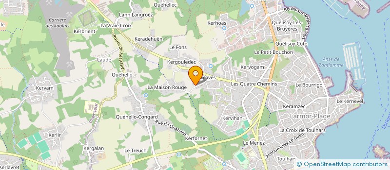 localisation de l'entreprise SCI OXIDO  LARMOR-PLAGE