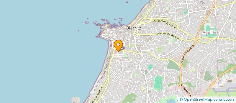 localisation de l'entreprise SCI OXO à BIARRITZ