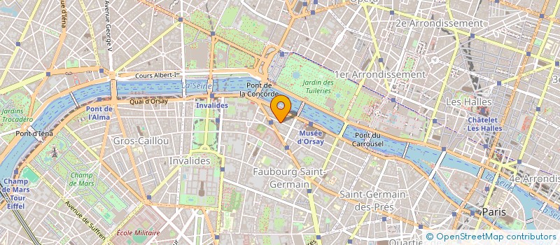 localisation de l'entreprise SCI OXPB  PARIS