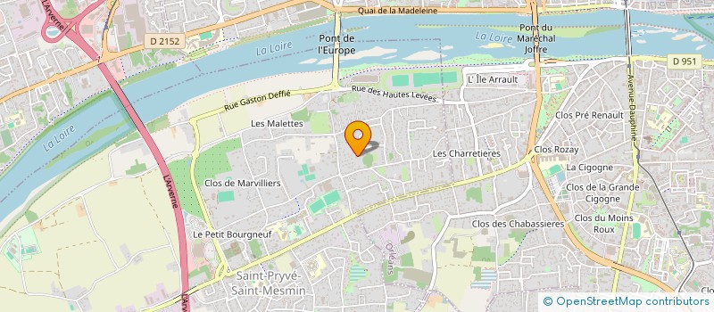 localisation de l'entreprise SCI OXYDIMO  SAINT-PRYVE-SAINT-MESMIN
