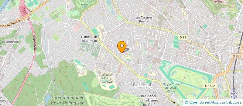 localisation de l'entreprise SCI OXYGEN à RUEIL-MALMAISON
