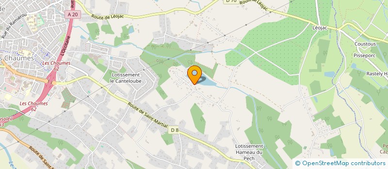 localisation de l'entreprise SCI OXYGENE PRIME  MONTAUBAN