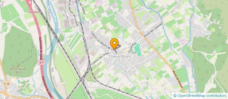 localisation de l'entreprise SCI OXYMORE  CHEVAL-BLANC