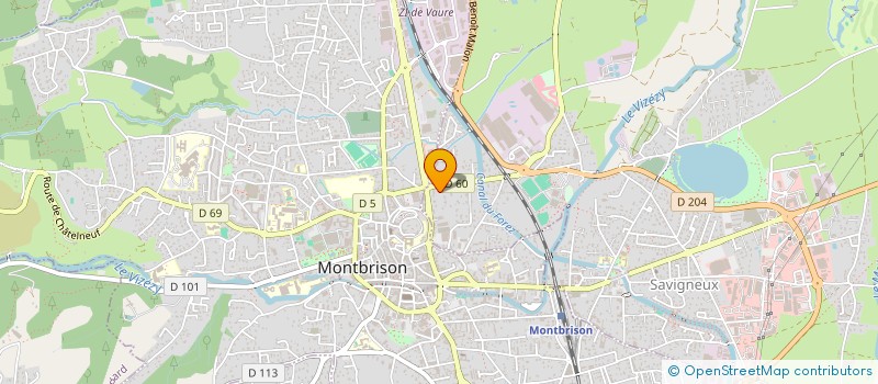 localisation de l'entreprise SCI OXYMORE  SAVIGNEUX