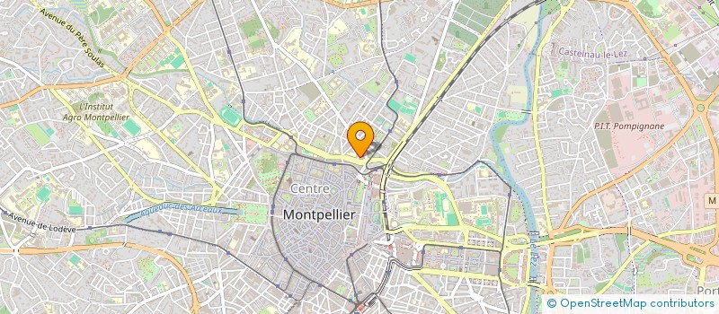 localisation de l'entreprise SCI OXYMORON  MONTPELLIER