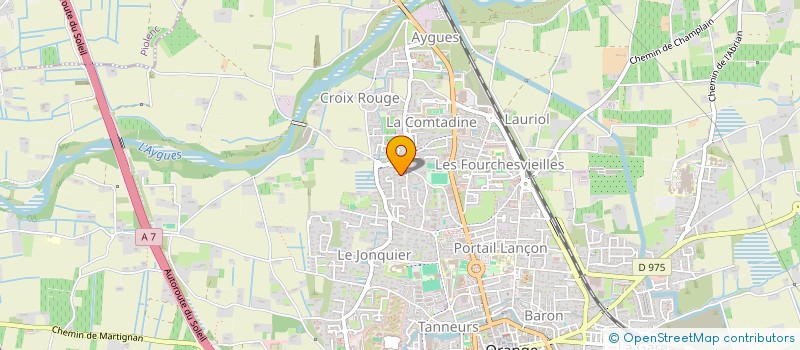 localisation de l'entreprise SCI OXYTOUILLE  ORANGE