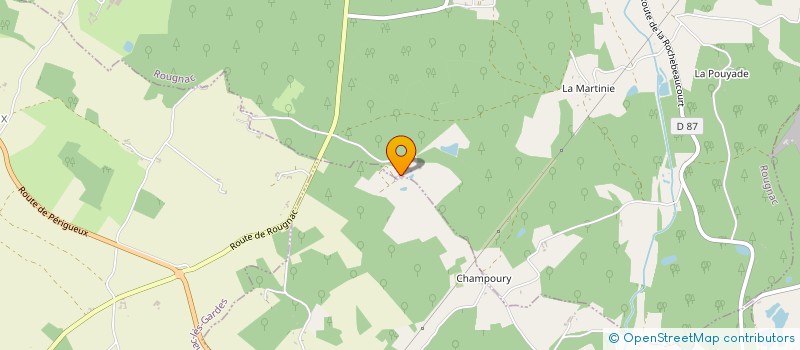 localisation de l'entreprise SCI OYSTER  ROUGNAC