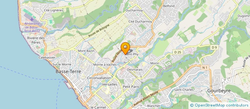 localisation de l'entreprise SCI OZ' ILES MADIKERA à SAINT-CLAUDE