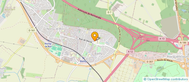 localisation de l'entreprise SCI OZANNE  BAILLY