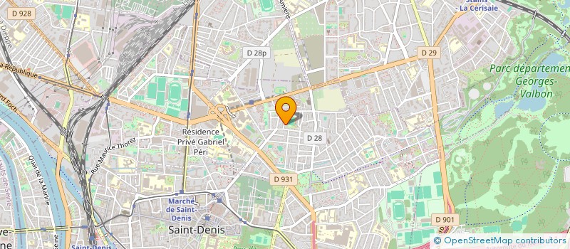 localisation de l'entreprise SCI OZENICI à SAINT-DENIS