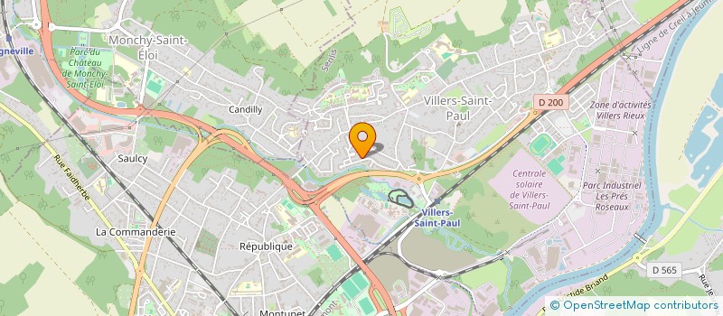 localisation de l'entreprise SCI OZGUVEN  VILLERS-SAINT-PAUL