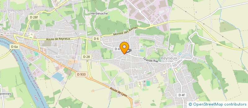 localisation de l'entreprise SCI OZKARDES à REYRIEUX
