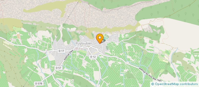 localisation de l'entreprise SCI OZOIR GARE  PUYLOUBIER