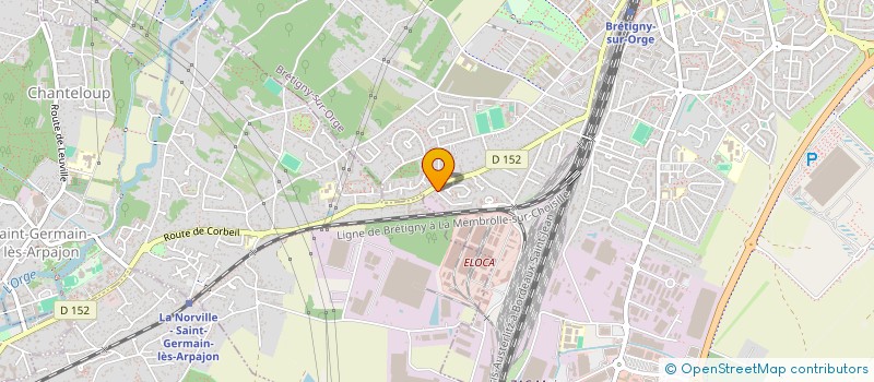 localisation de l'entreprise SCI OZOIR LA FERRIERE à BRETIGNY-SUR-ORGE