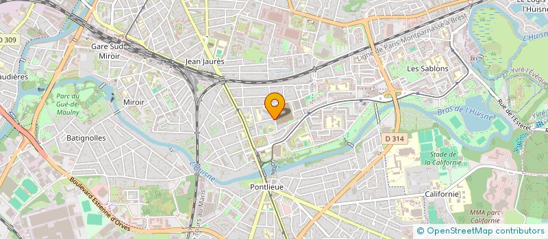 localisation de l'entreprise SCI OZUGUMI  LE MANS