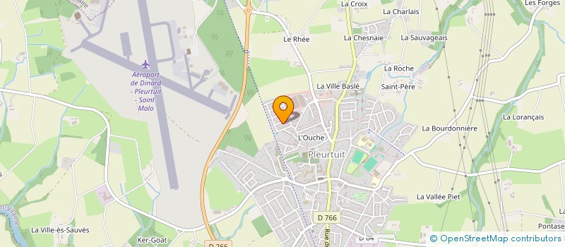 localisation de l'entreprise SCI P 01  PLEURTUIT