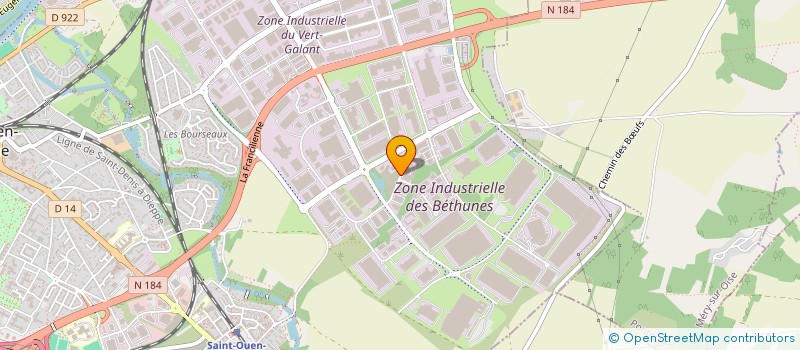 localisation de l'entreprise SCI P 3 E à SAINT-OUEN-L'AUMONE