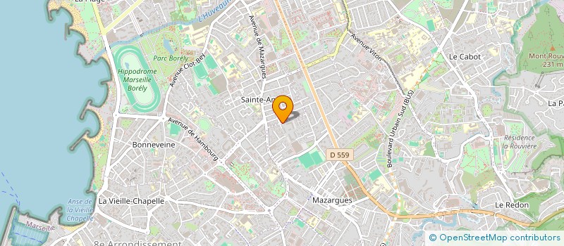 localisation de l'entreprise SCI P 8 à MARSEILLE