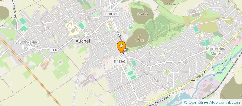 localisation de l'entreprise SCI P&A  AUCHEL