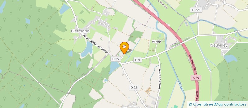 localisation de l'entreprise SCI P.A.A.P.  COLONNE