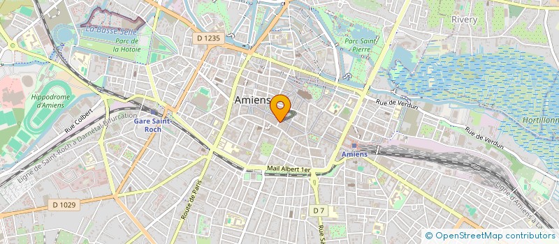 localisation de l'entreprise SCI P.A.D.I. à AMIENS