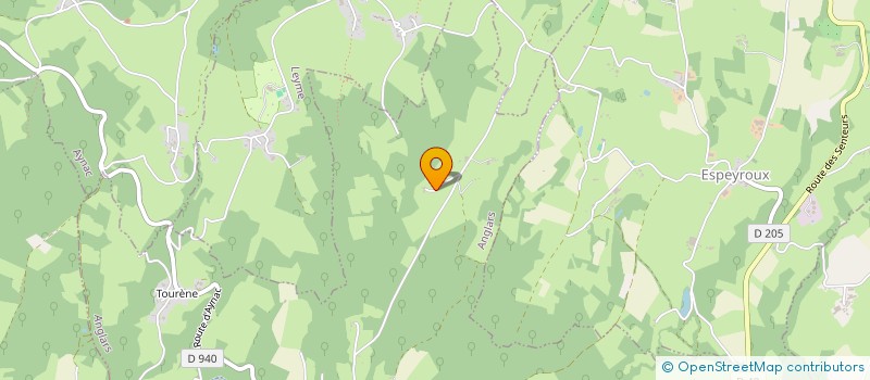 localisation de l'entreprise SCI P A M  ANGLARS