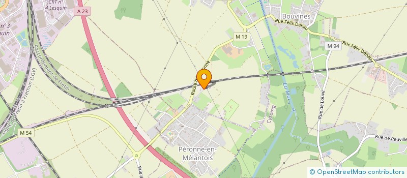 localisation de l'entreprise SCI P. A. M. C.  SAINGHIN-EN-MELANTOIS