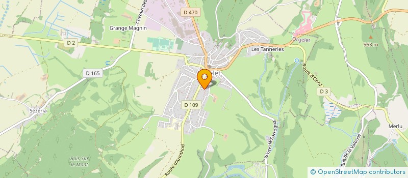 localisation de l'entreprise SCI P A S SAINT DESIRE  ONOZ