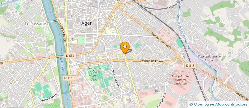 localisation de l'entreprise SCI P.A.T. à MARSEILLAN