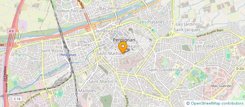 localisation de l'entreprise SCI P.B à PERPIGNAN