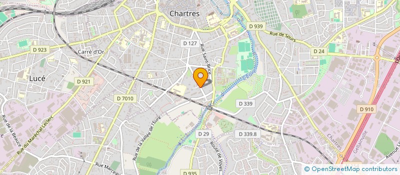 localisation de l'entreprise SCI P. B INVESTISSEMENTS à CHARTRES