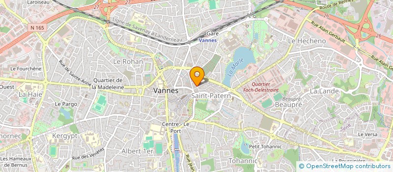 localisation de l'entreprise SCI P B N  VANNES